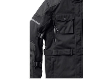 Harley-Davidson® Men's Quest Triple Vent System™ Jacket Black - 98127-22EM
