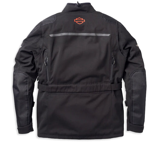 Harley-Davidson® Men's Quest Triple Vent System™ Jacket Black - 98127-22EM