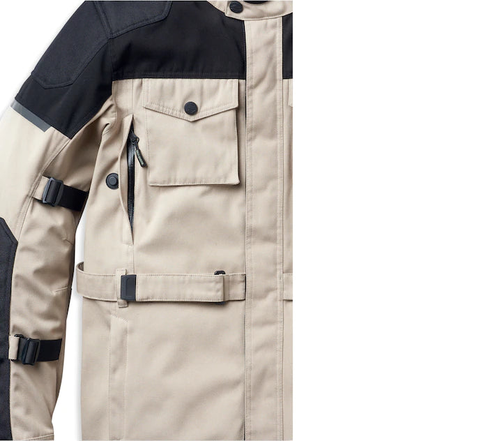 Harley-Davidson® Men's Quest Triple Vent System™ Jacket Chinchilla - 98128-22EM
