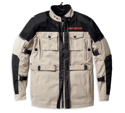 Harley-Davidson® Men's Quest Triple Vent System™ Jacket Chinchilla - 98128-22EM