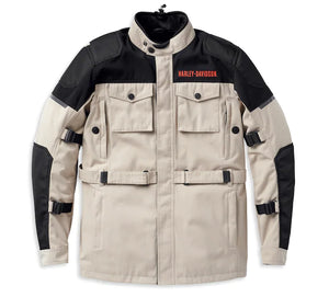 Harley-Davidson® Men's Quest Triple Vent System™ Jacket Chinchilla - 98128-22EM