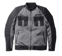Harley-Davidson® Men's Zephyr Mesh Jacket w/ Zip-out Liner Grey - 98131-22EM