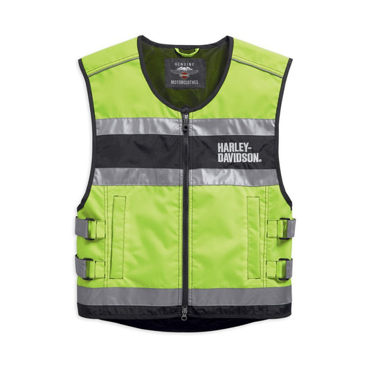 Harley-Davidson  Mens Hi-Visibility Reflective Vest - 98158-18Em Riding Vests