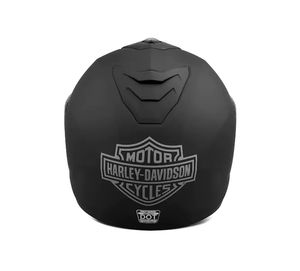 Harley-Davidson® Capstone Sun Shield II H31 Modular Matte Black Helmet - 98159-21VX