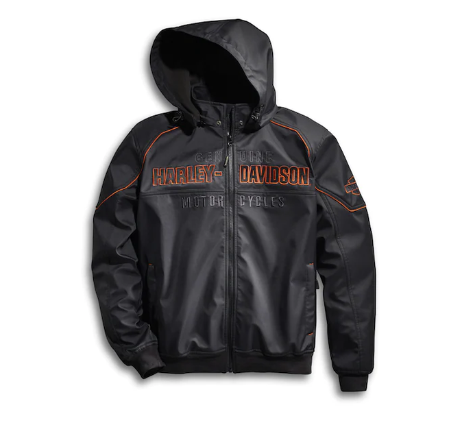 Harley-Davidson® Men's Idyll Windproof Soft Shell Jacket - 98163-21VM