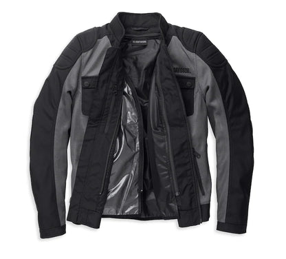Harley-Davidson® Women's Zephyr Mesh Jacket w/ Zip-out Liner Granite Grey - 98181-22EW
