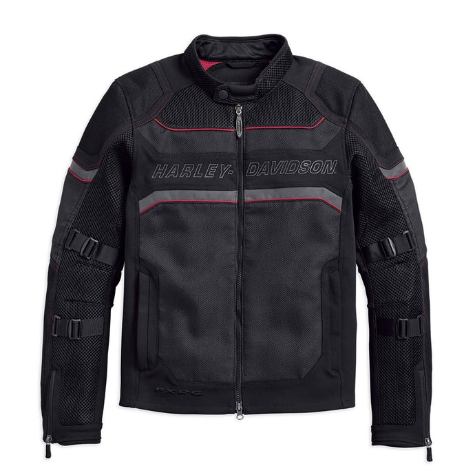 Harley-Davidson® Men's FXRG Switchback Leather Jacket, Black 98095-15VM -  Wisconsin Harley-Davidson