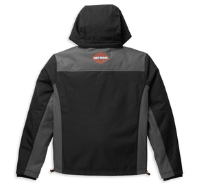 Harley-Davidson® Men's Bar & Shield Hooded Softshell Jacket - 98403-22VM
