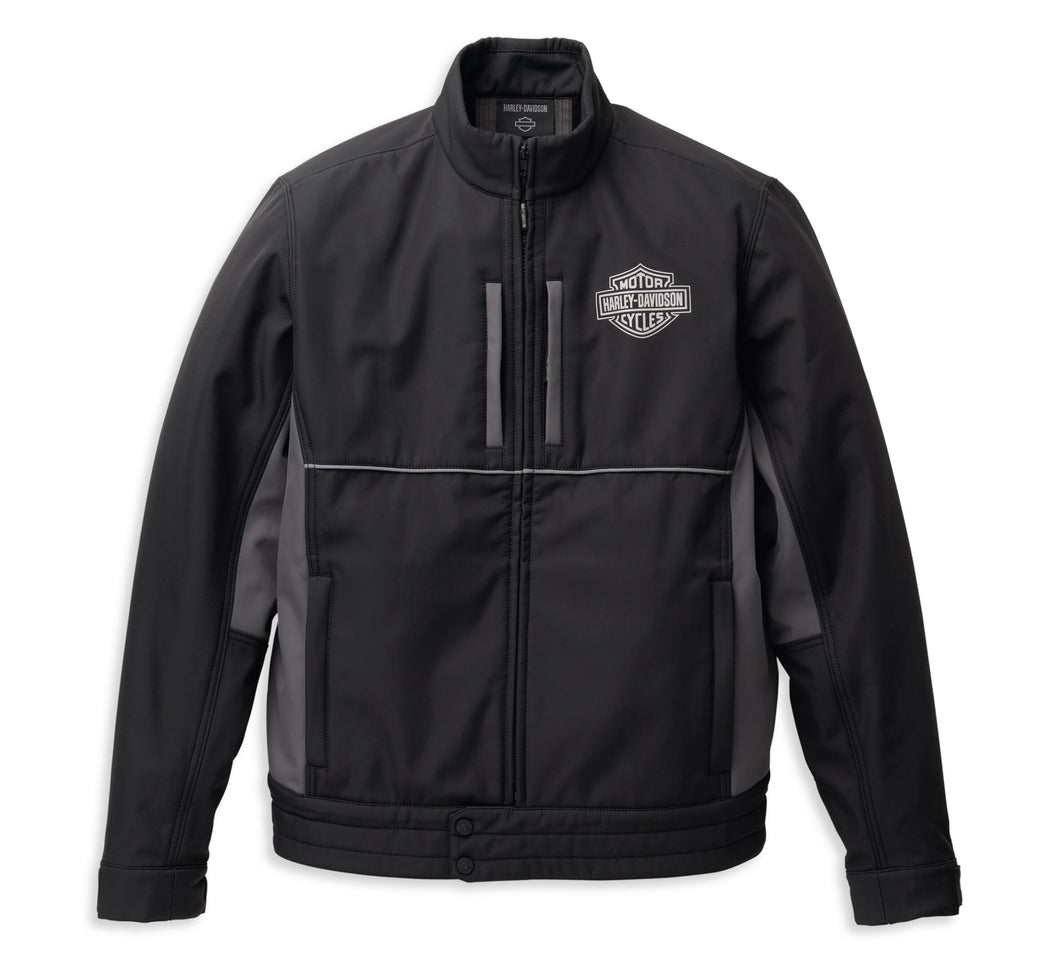 Harley-Davidson® Men's Bar & Shield Softshell Jacket - 98405-22VM