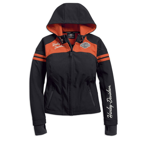 Harley-Davidson  Womens Miss Enthusiast Soft Shell Jacket - 98408-19Vw Casual Jackets