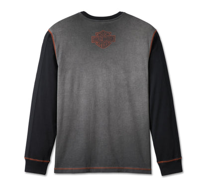 Harley-Davidson® Iron Bond Tee Colorblock Light Grey - 99003-23VM