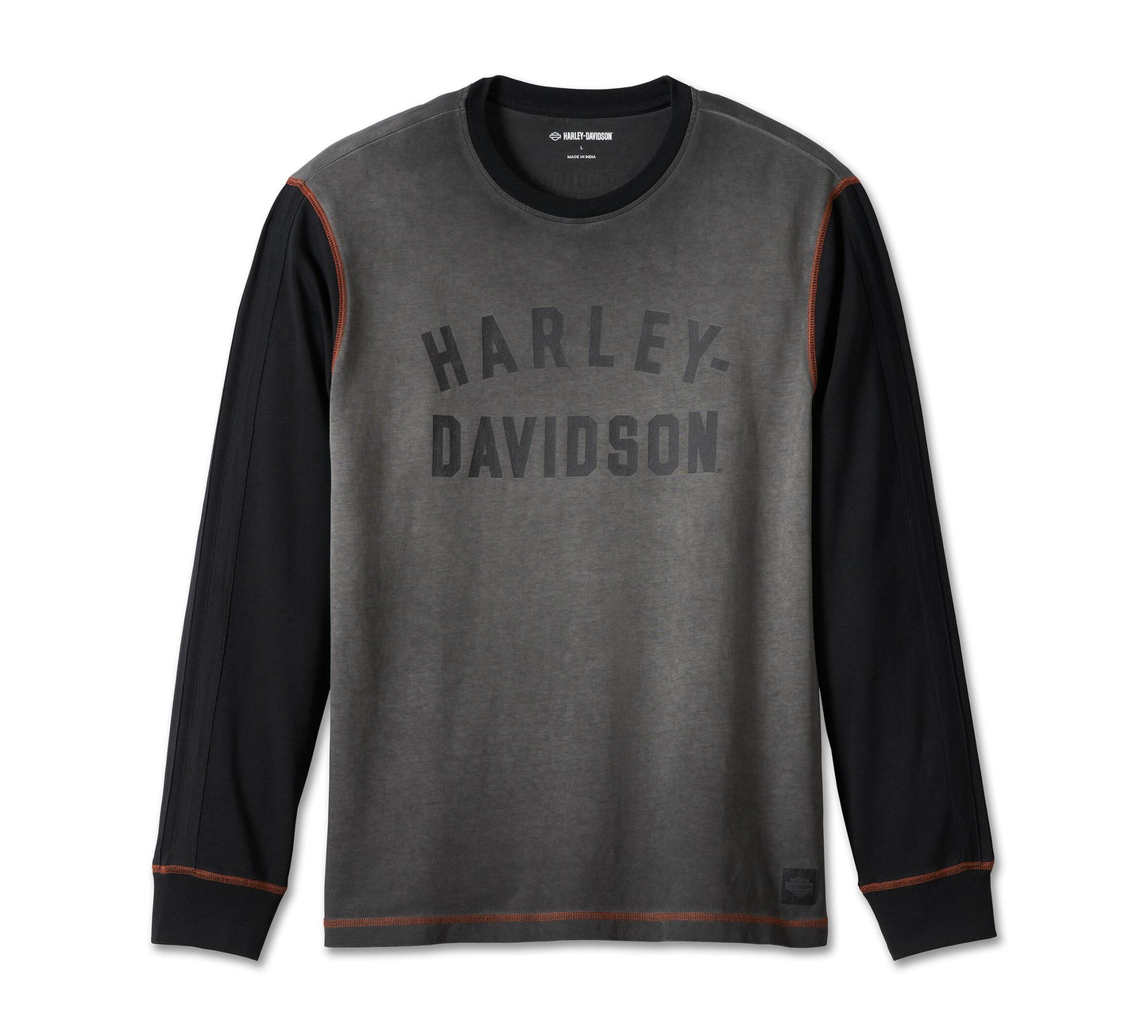 Harley-Davidson® Iron Bond Tee Colorblock Light Grey - 99003-23VM