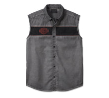 Harley-Davidson® Iron Bond Shirt Colorblock Blackened Pearl - 99005-23VM