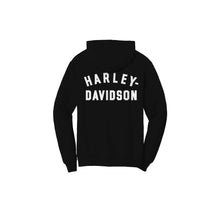Harley-Davidson® Women's Special Racer Font Zip Front Hoodie Black Beauty - 99007-23VW