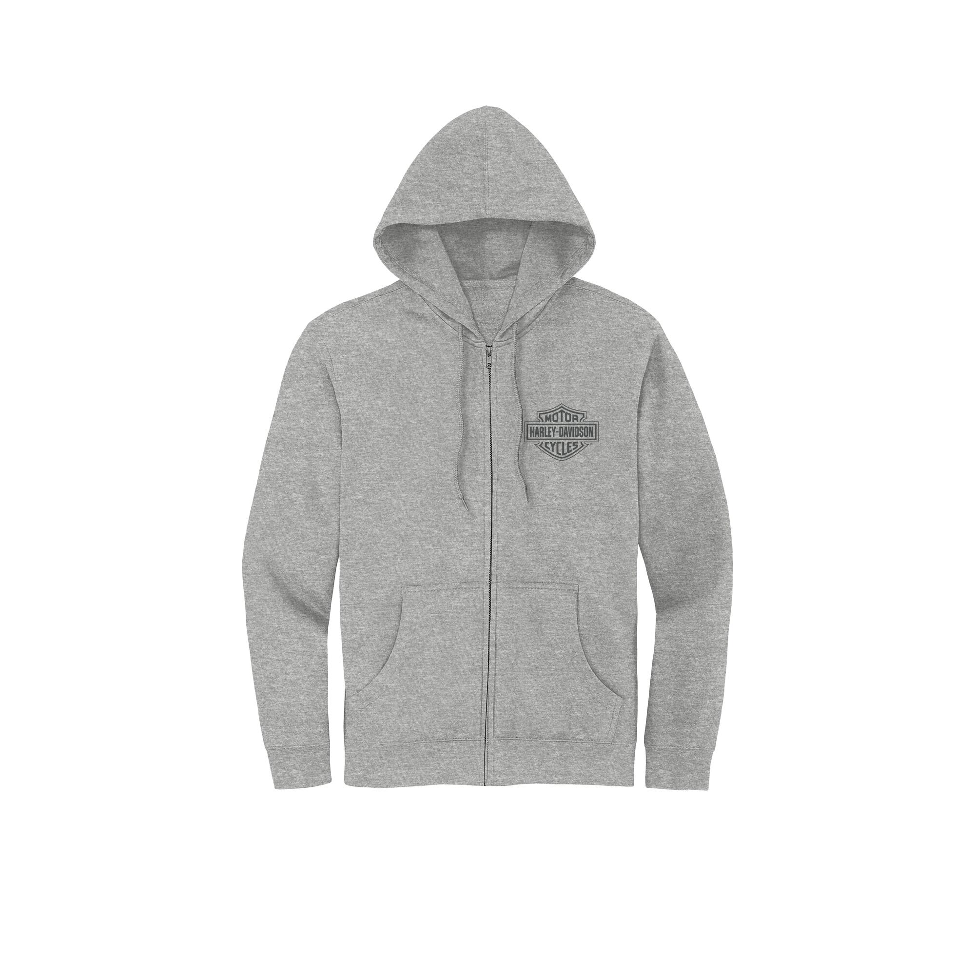 Harley-Davidson® Women's Special Racer Font Zip Front Hoodie