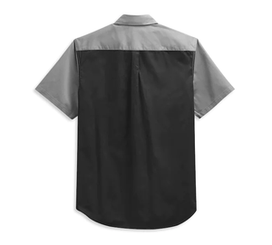 Harley-Davidson® Men's Colorblock Pocket Logo Shirt - 99027-21VM