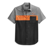 Harley-Davidson® Men's Colorblock Pocket Logo Shirt - 99027-21VM