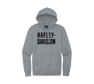 Harley-Davidson® Men's Hallmark Foundation Hoodie Medium Heather Grey - 99037-22VM