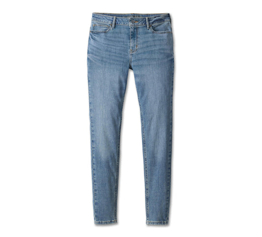 Harley-Davidson® H-D® High-Rise Skinny Jeans Medium Indigo - 99045-23VW