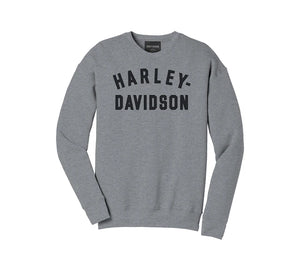Harley-Davidson® Men's Staple Sweatshirt Medium Heather Grey - 99049-22VM