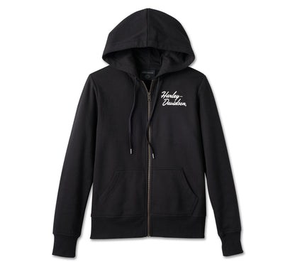 Harley-Davidson® Women's Special Bar & Shield Zip Front Hoodie - 99049-23VW