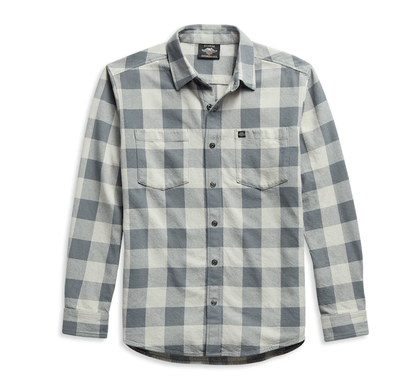 Harley-Davidson® Men’s #1 Logo Plaid Shirt - 99051-21Vm Shirts