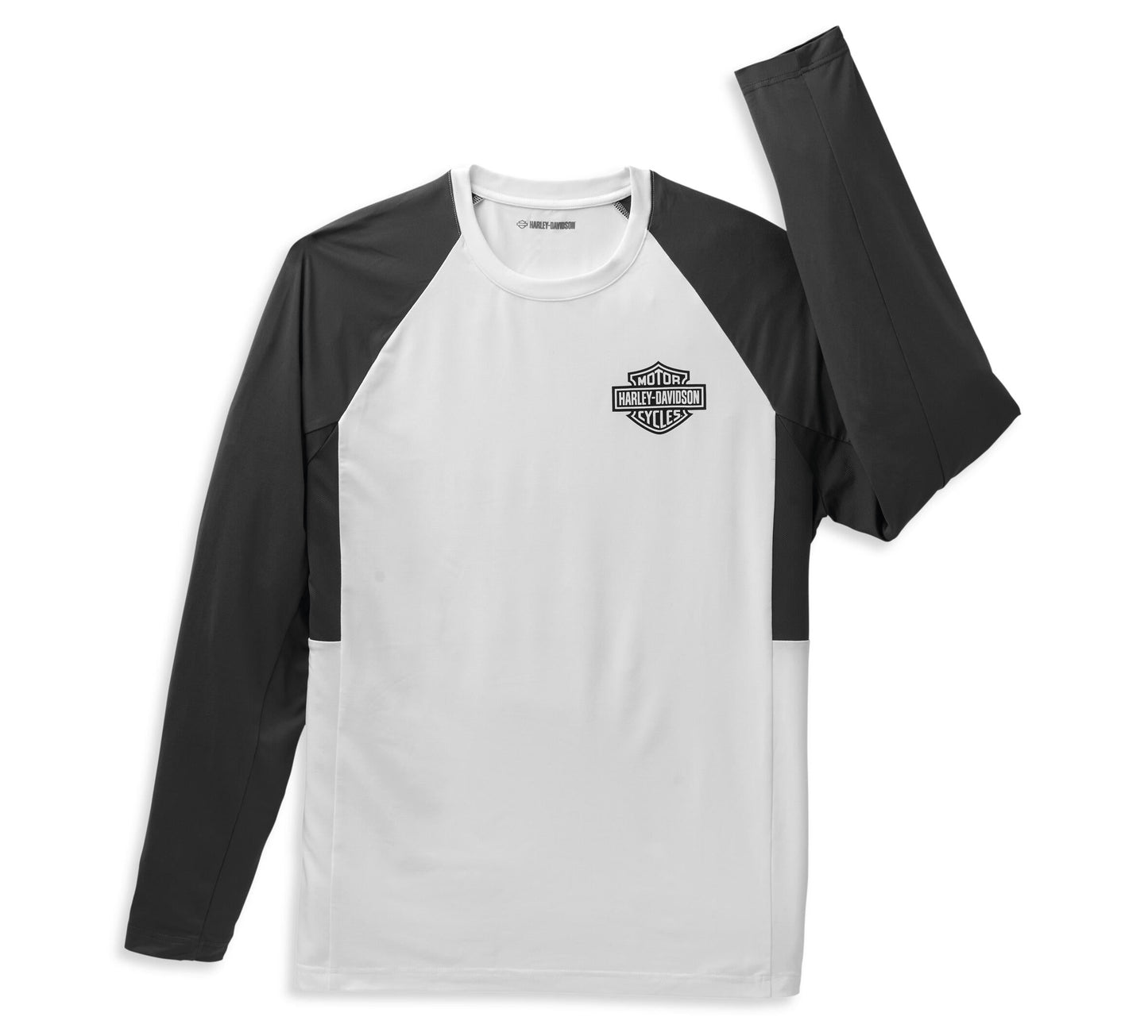 Harley-Davidson® Men's Performance B&S Tee Bright White - 99053-22VM