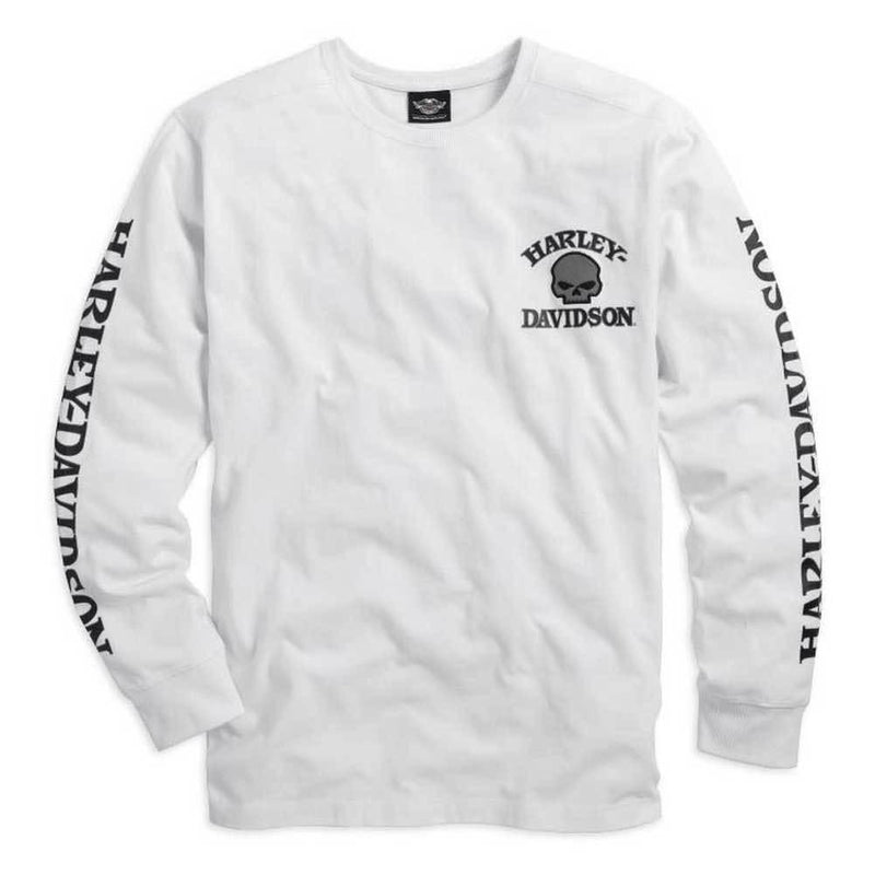 AM LOGO OVER LONG TEE