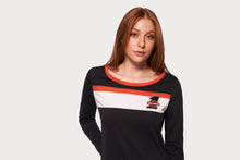 Harley-Davidson® Women's Full-Speed Knit Top Colorblock Black Beauty - 99102-22VW