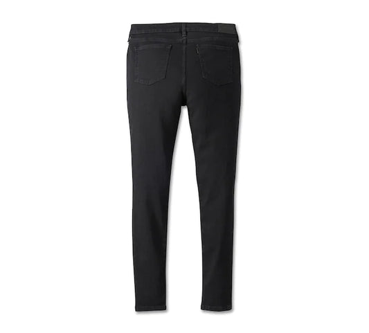 Harley-Davidson® H-D® High-Rise Skinny Jeans Black Denim - 99116-23VW