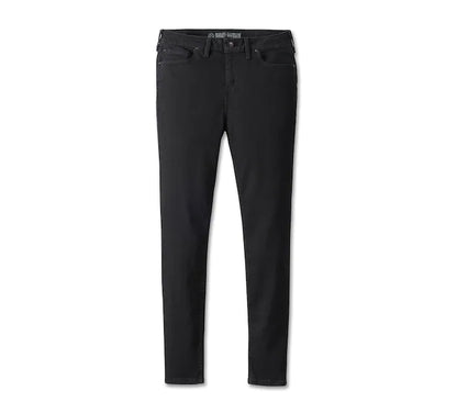 Harley-Davidson® H-D® High-Rise Skinny Jeans Black Denim - 99116-23VW