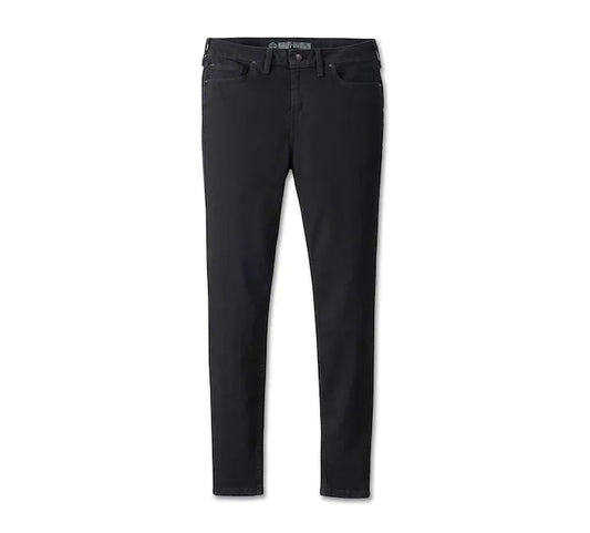 Harley-Davidson® H-D® High-Rise Skinny Jeans Black Denim - 99116-23VW