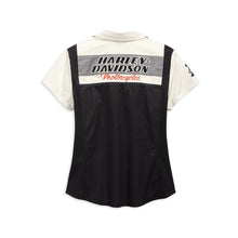 Harley-Davidson  Womens H-D  Racing Zip-Front Shirt - 99134-19Vw Shirts