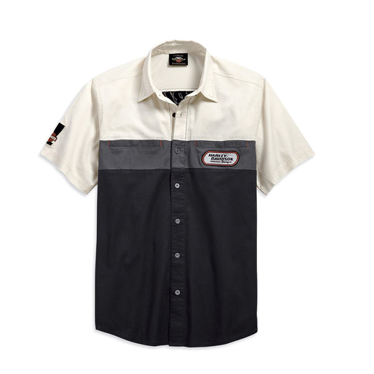Harley-Davidson  Mens H-D Racing Colorblock Shirt - 99166-19Vm Shirts