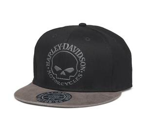 Harley-Davidson® Men's Willie G fitted cap Black/Grey - 99405-22VM
