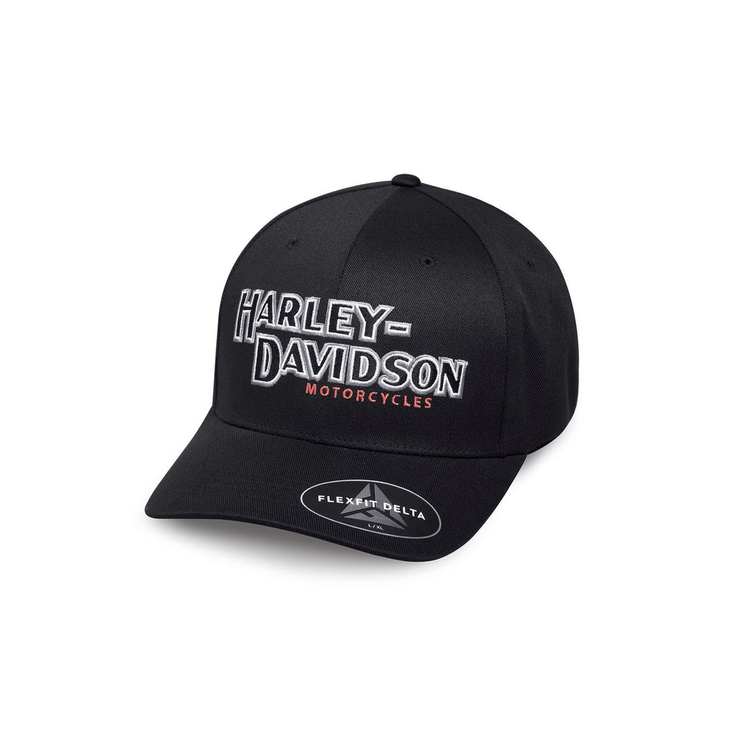 Harley-Davidson  Mens Performance Iconic Delta Tech Baseball Cap - 99456-17Vm Accessories