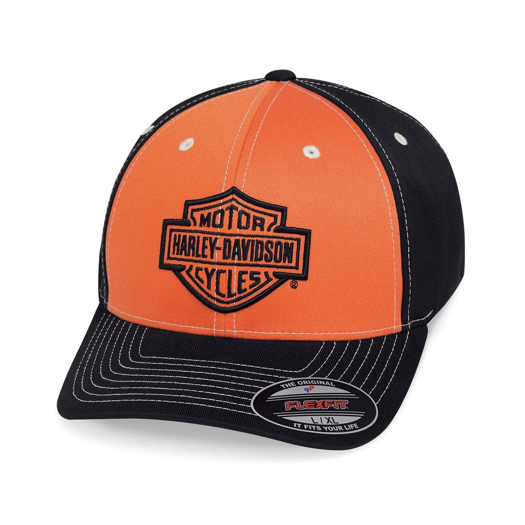 Harley-Davidson  Mens Colorblock Stretch Cap - 99469-19Vm Caps