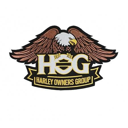 H.O.G.® Eagle Patch - Small & Large – Warr's Harley-Davidson