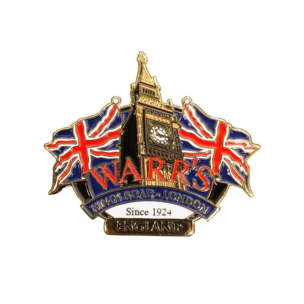 Warrs H-D® Kings Road London Big Ben Pin Accessories