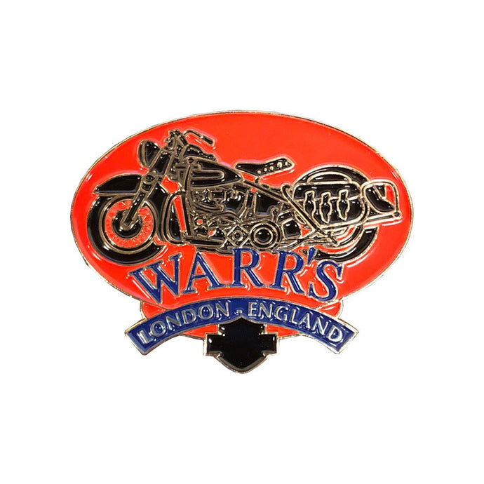 Warrs H-D® Classic London Red Bike Pin Accessories