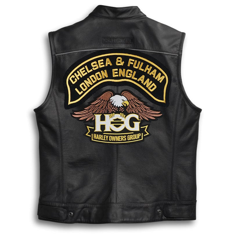 H.O.G.® Chelsea & Fulham Chapter Rocker Patch Traditional – Warr's ...