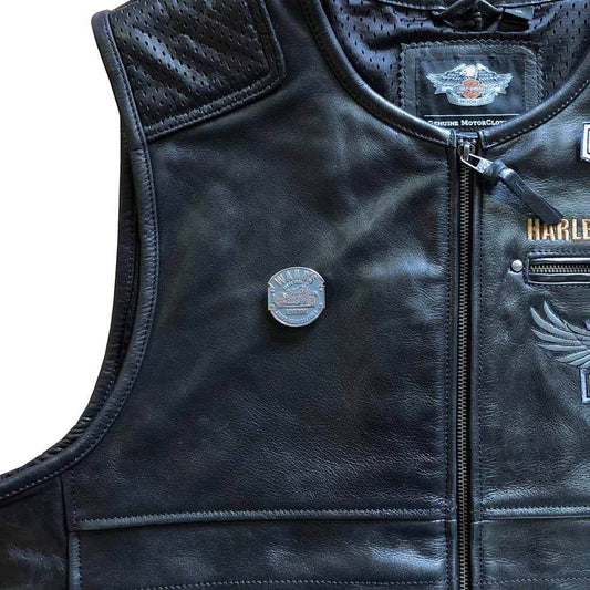 Warrs H-D® Kings Road Customs Pin Grey Metal Accessories
