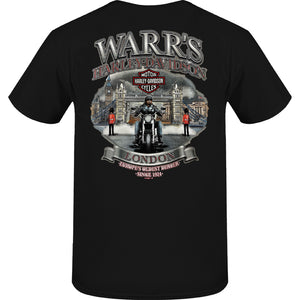 Warr's H-D® Men's American Twin and "Road Into London" Tee