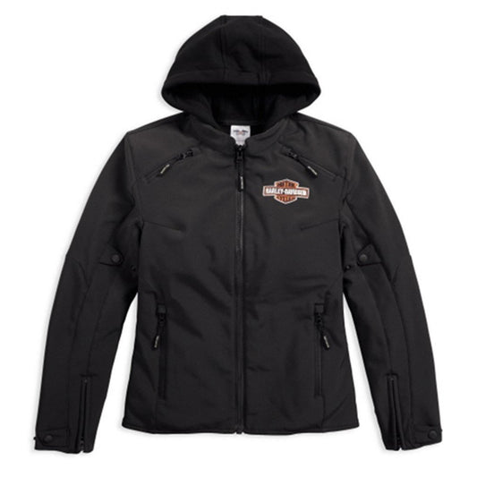 Harley-Davidson  Womens Legend 3-In-1 Soft Shell Riding Jacket - 98170-17Ew Jackets