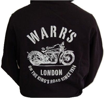 Warrs H-D® Mens Kings Road Customs Hoodie Hoodies