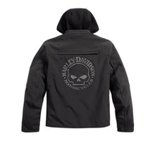Harley-Davidson  Mens Reflective Skull 3-In-1 Soft Shell Riding Jacket - 98164-17Em Jackets