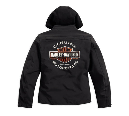 Harley-Davidson  Womens Legend 3-In-1 Soft Shell Riding Jacket - 98170-17Ew Jackets