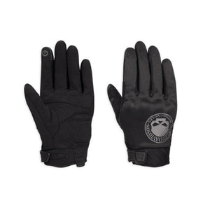 Harley-Davidson  Mens Skull Soft Shell Gloves - 98364-17Em