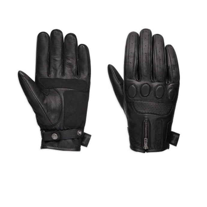 Harley-Davidson  Mens #1 Skull Leather Gloves - 98367-17Em